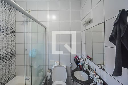 Banheiro da Suíte de casa à venda com 3 quartos, 184m² em Vila Israel, São Bernardo do Campo