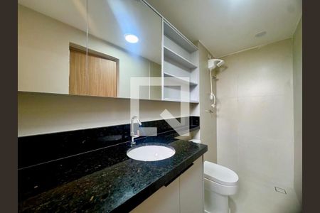 Banheiro de kitnet/studio para alugar com 1 quarto, 37m² em Vila Galvão, Guarulhos