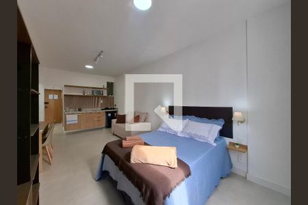 Sala/Cozinha de apartamento à venda com 1 quarto, 30m² em Centro, Rio de Janeiro