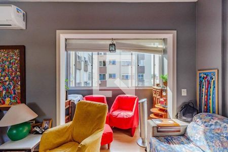 Sala de apartamento para alugar com 2 quartos, 87m² em Menino Deus, Porto Alegre