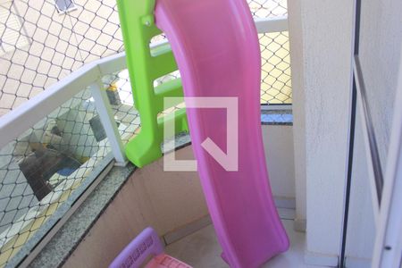 Varanda da sala  de apartamento à venda com 2 quartos, 65m² em Vila Rosalia, Guarulhos