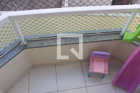 Varanda da sala  de apartamento à venda com 2 quartos, 65m² em Vila Rosalia, Guarulhos