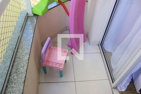 Varanda da sala  de apartamento à venda com 2 quartos, 65m² em Vila Rosalia, Guarulhos