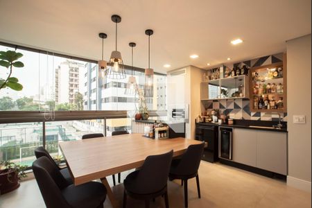 Sala - Espaço gourmet de apartamento à venda com 2 quartos, 90m² em Chácara Inglesa, São Paulo