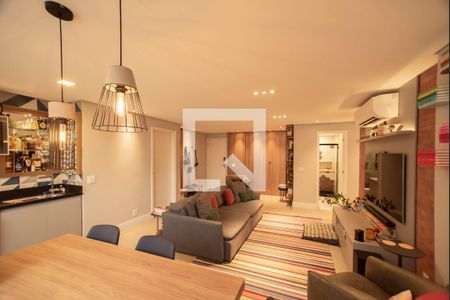 Sala de apartamento à venda com 2 quartos, 90m² em Chácara Inglesa, São Paulo