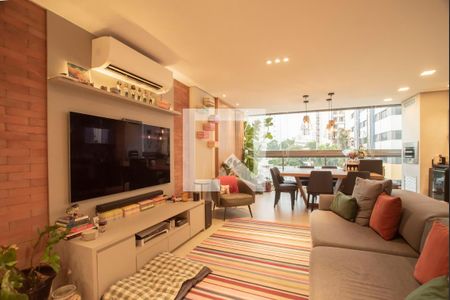 Sala de apartamento à venda com 2 quartos, 90m² em Chácara Inglesa, São Paulo