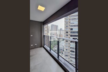 Varanda de kitnet/studio para alugar com 1 quarto, 26m² em Vila Mariana, São Paulo