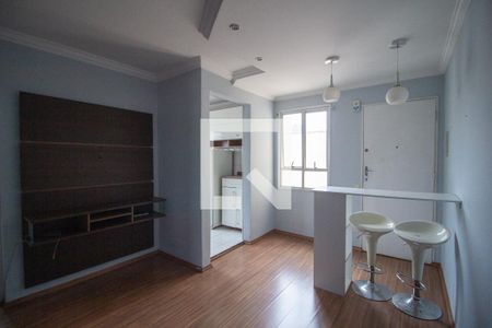 Sala  de apartamento para alugar com 2 quartos, 45m² em Jardim Guadalajara, Sorocaba
