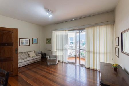 Sala de apartamento à venda com 3 quartos, 122m² em Grajaú, Rio de Janeiro