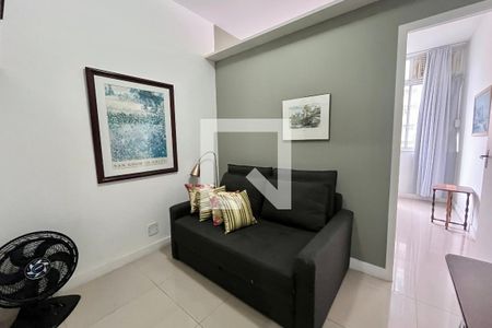 Sala  de apartamento para alugar com 1 quarto, 35m² em Copacabana, Rio de Janeiro