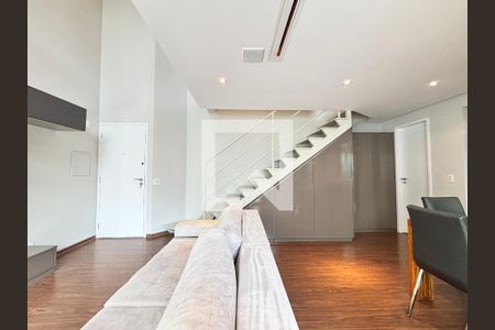 Sala de apartamento para alugar com 2 quartos, 78m² em Moema, São Paulo