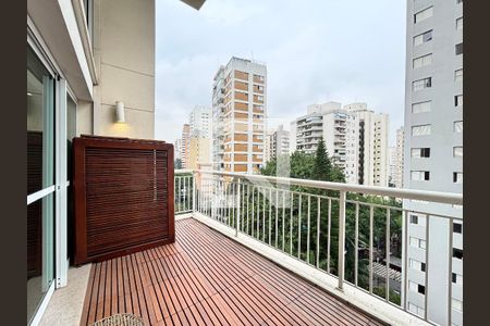 Varanda de apartamento para alugar com 2 quartos, 78m² em Moema, São Paulo