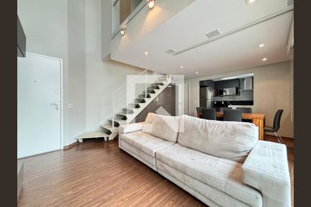 Sala de apartamento para alugar com 2 quartos, 78m² em Moema, São Paulo