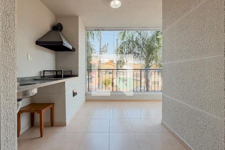 Varanda Gourmet de apartamento à venda com 3 quartos, 76m² em Vila São José, São Paulo