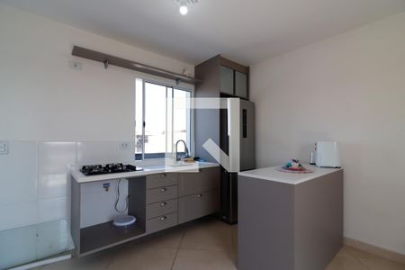 Sala/Cozinha de apartamento para alugar com 1 quarto, 32m² em Vila Ré, São Paulo