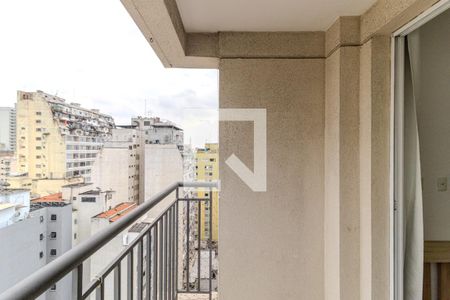 Varanda de apartamento para alugar com 1 quarto, 36m² em Santa Ifigênia, São Paulo