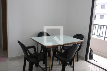 Mesa de Jantar de apartamento para alugar com 2 quartos, 58m² em Setor Central, Goiânia