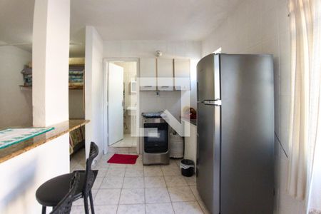 Cozinha  de kitnet/studio para alugar com 0 quarto, 36m² em Maracanã, Praia Grande