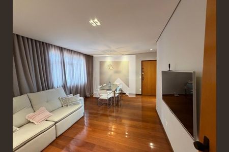 Sala de apartamento à venda com 3 quartos, 83m² em Anchieta, Belo Horizonte
