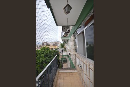 Varanda da Sala de apartamento para alugar com 2 quartos, 72m² em Vila Valqueire, Rio de Janeiro