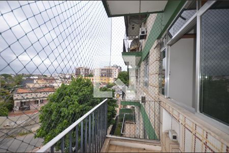 Varanda da Sala de apartamento para alugar com 2 quartos, 72m² em Vila Valqueire, Rio de Janeiro