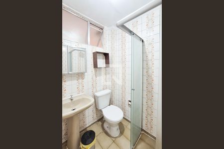 Banheiro Social de apartamento para alugar com 1 quarto, 72m² em Vila Euclides, São Bernardo do Campo