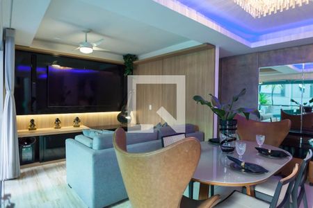 sala de apartamento à venda com 2 quartos, 154m² em Funcionários, Belo Horizonte