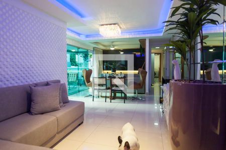 sala de apartamento à venda com 2 quartos, 154m² em Funcionários, Belo Horizonte