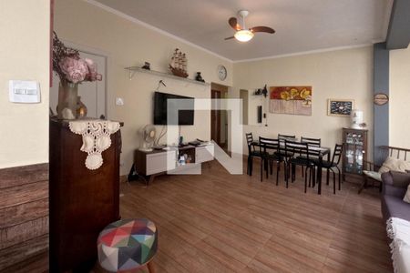 Sala de apartamento para alugar com 1 quarto, 80m² em Aparecida, Santos