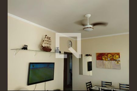 Sala de apartamento para alugar com 1 quarto, 80m² em Aparecida, Santos