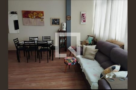 Sala de apartamento para alugar com 1 quarto, 80m² em Aparecida, Santos