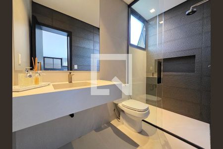 Banheiro Social  de casa de condomínio à venda com 4 quartos, 349m² em Alphaville - Lagoa dos Ingleses, Nova Lima