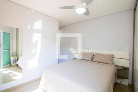 Quarto 1 - Suíte de apartamento à venda com 3 quartos, 90m² em Vila Valparaíso, Santo André