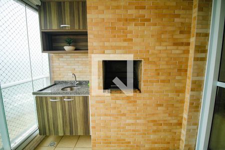 Varanda de apartamento para alugar com 2 quartos, 69m² em Nova Mirim, Praia Grande