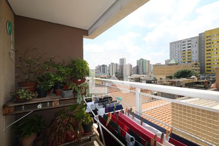 Varanda de apartamento à venda com 2 quartos, 53m² em Centro, Diadema