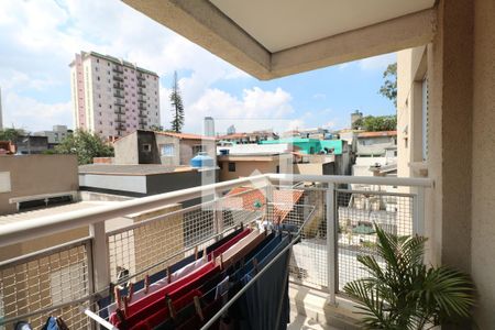 Varanda de apartamento à venda com 2 quartos, 53m² em Centro, Diadema