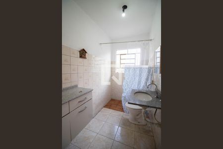Banheiro social de casa para alugar com 1 quarto, 50m² em Parque Mandaqui, São Paulo