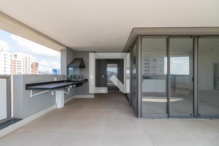 Varanda Gourmet de apartamento à venda com 4 quartos, 244m² em Alphaville Conde Ii, Barueri