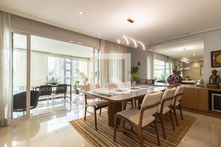 Sala de Jantar de apartamento para alugar com 3 quartos, 187m² em Itaim Bibi, São Paulo