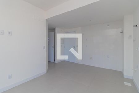 Sala/Cozinha de apartamento à venda com 1 quarto, 33m² em Farroupilha, Porto Alegre