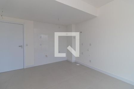 Sala/Cozinha de apartamento à venda com 1 quarto, 33m² em Farroupilha, Porto Alegre