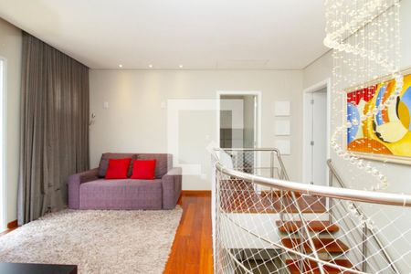 Sala de casa de condomínio à venda com 6 quartos, 470m² em Campo Belo, São Paulo