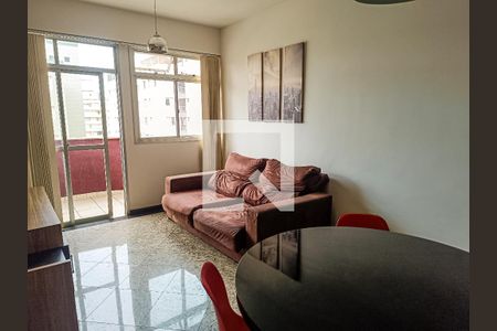 Sala de apartamento para alugar com 1 quarto, 50m² em Buritis, Belo Horizonte