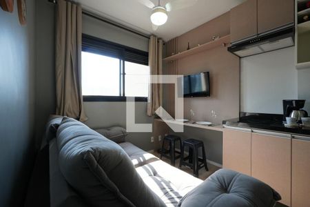 Sala de apartamento para alugar com 1 quarto, 24m² em Sé, São Paulo