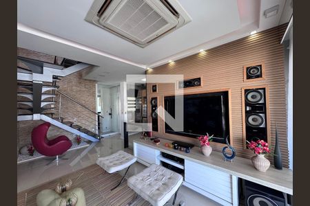 Sala de apartamento para alugar com 3 quartos, 200m² em Recreio dos Bandeirantes, Rio de Janeiro