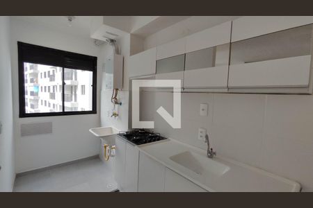 Cozinha e Área de Serviço de apartamento para alugar com 2 quartos, 38m² em Vila Campanela, São Paulo