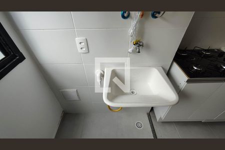 Cozinha e Área de Serviço de apartamento para alugar com 2 quartos, 38m² em Vila Campanela, São Paulo