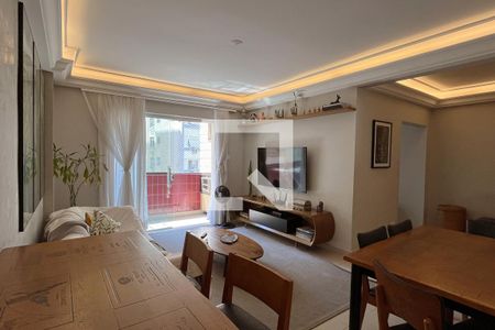 Sala de apartamento para alugar com 2 quartos, 100m² em Itararé, Santos