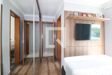Quarto 1 suíte de apartamento à venda com 2 quartos, 134m² em Parque Sao Vicente, Santo André