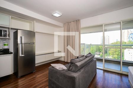 Sala de kitnet/studio à venda com 1 quarto, 39m² em Panamby, São Paulo